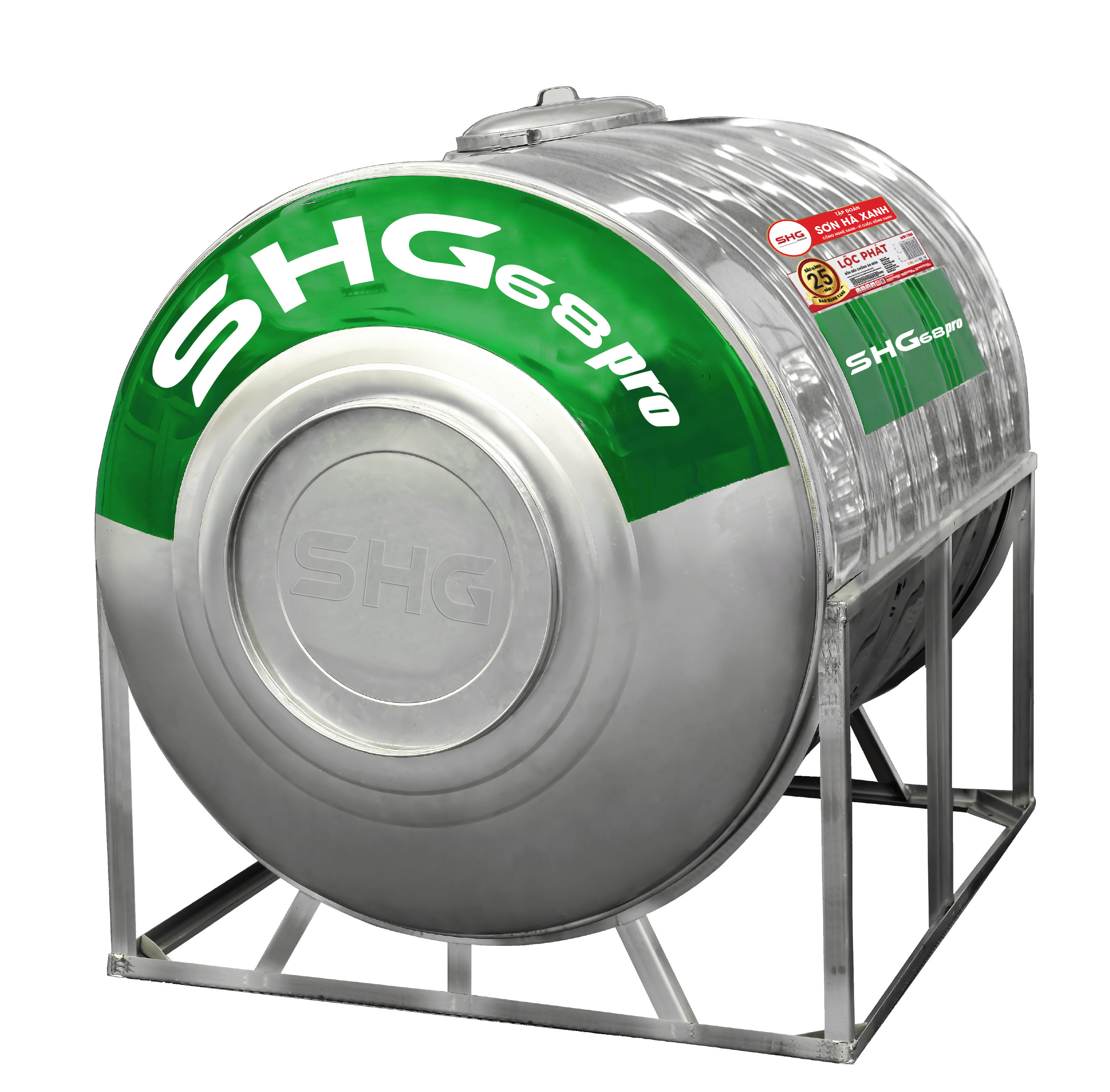 Bồn nước inox ngang SHG68 PRO 500 F720