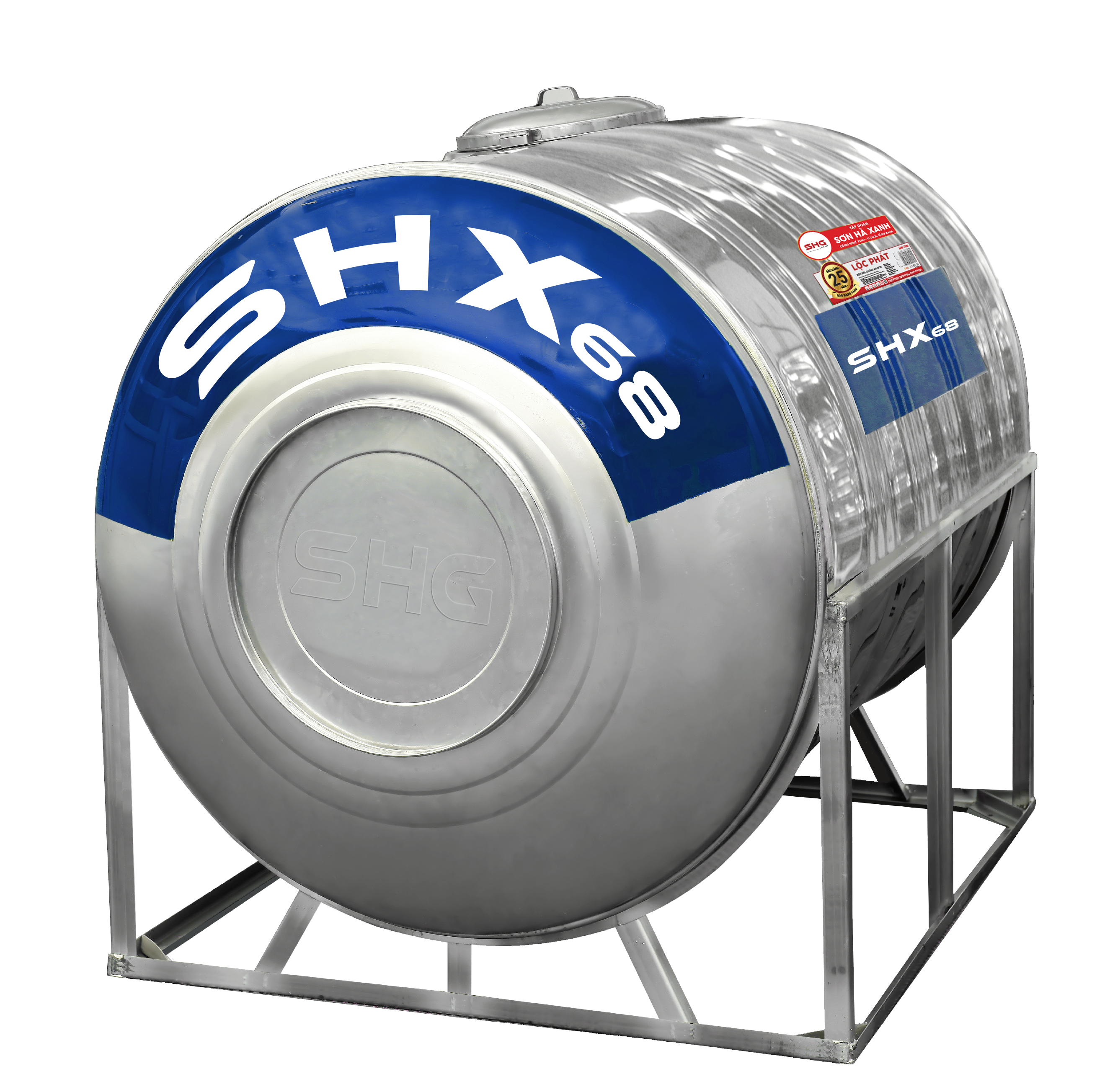 Bồn nước inox ngang SHX68 6000 F1420